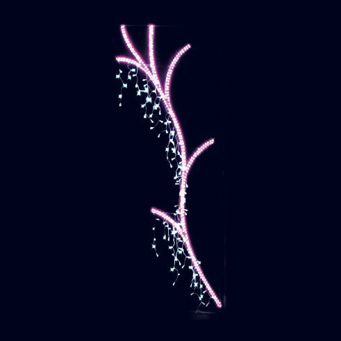 Orage, décor lumineux pour candélabre (Lumifête) Image principale du produit