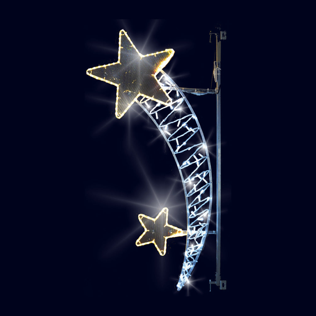 Comète pour deux, décor lumineux pour candélabre (Lumifête) Image principale du produit