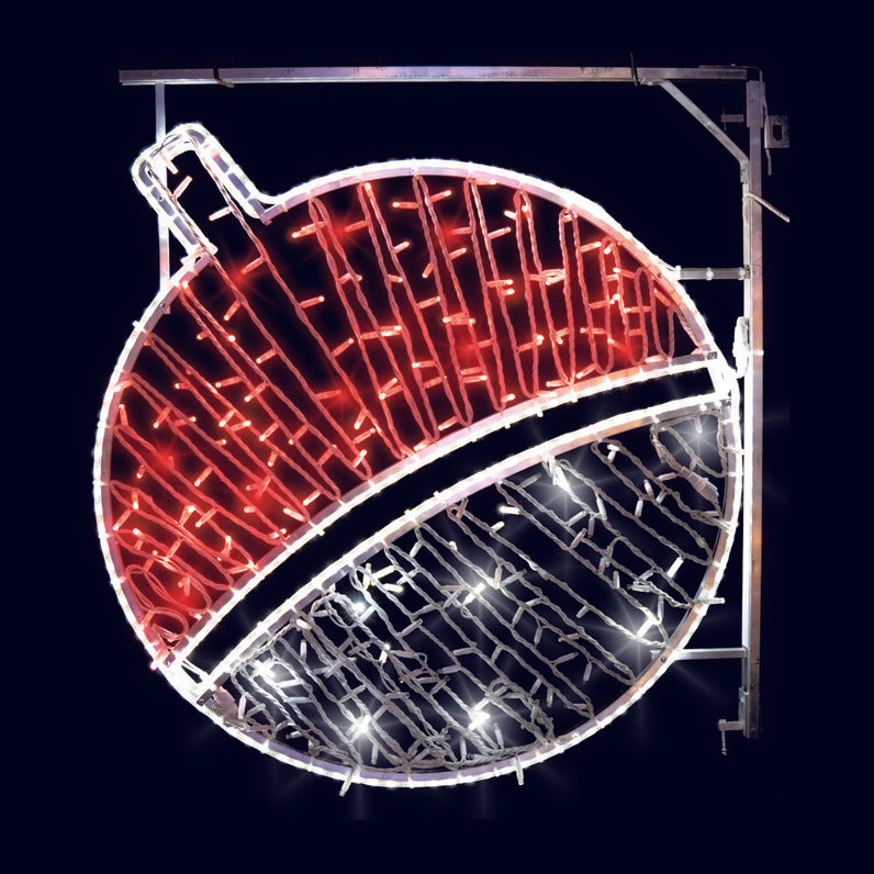 Mars, décor lumineux pour candélabre (Lumifête)