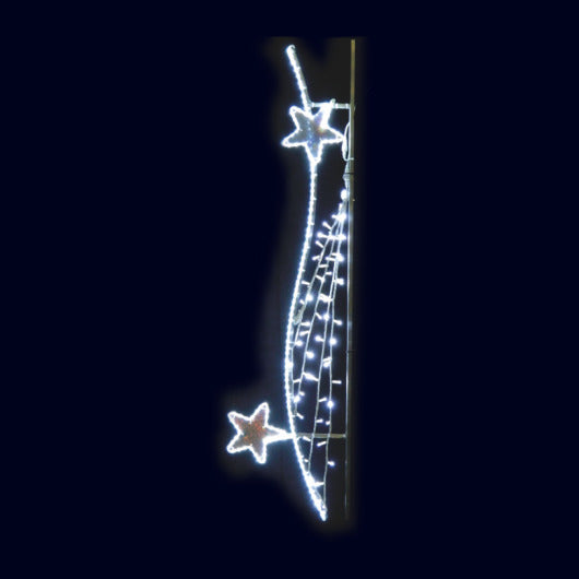 Estrella, décor lumineux pour candélabre (Lumifête)