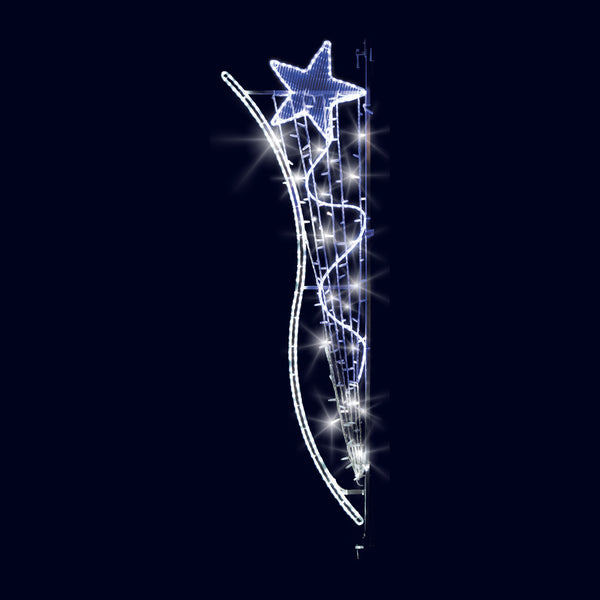 Léane, décor lumineux pour candélabre (Lumifête)