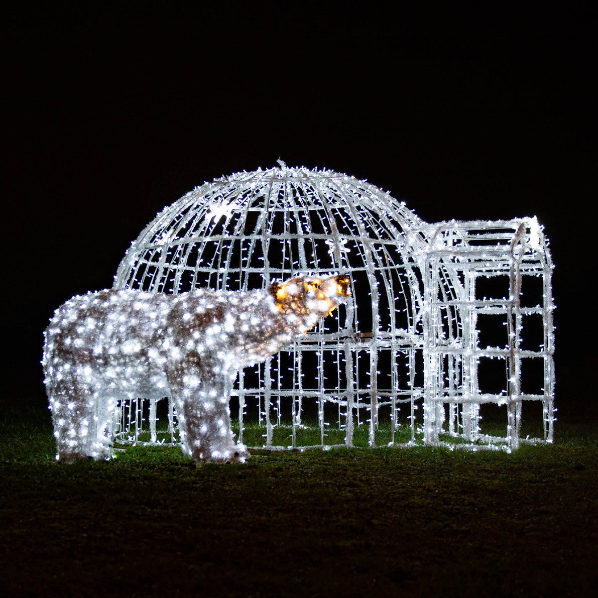 Igloo, décor lumineux 3D à poser Image secondaire du produit