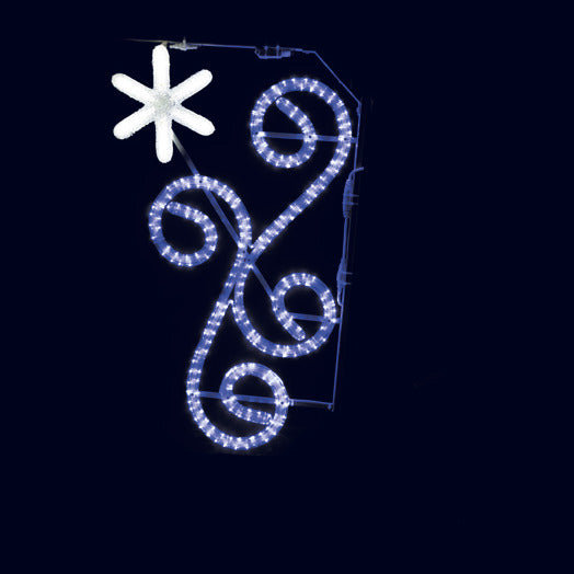 Canis, décor lumineux pour candélabre (Lumifête) Image principale du produit