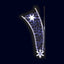 Canelle, décor lumineux pour candélabre (Lumifête)