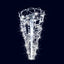 Corset cône, décor lumineux pour candélabre (Lumifête)