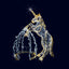 Licorne, décor lumineux 3D à poser (Lumifête)