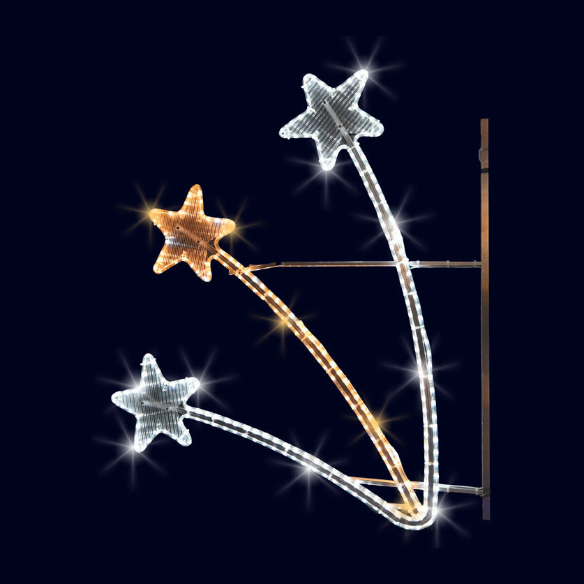 Les 3 frères, décor lumineux pour candélabre (Lumifête) Image principale du produit