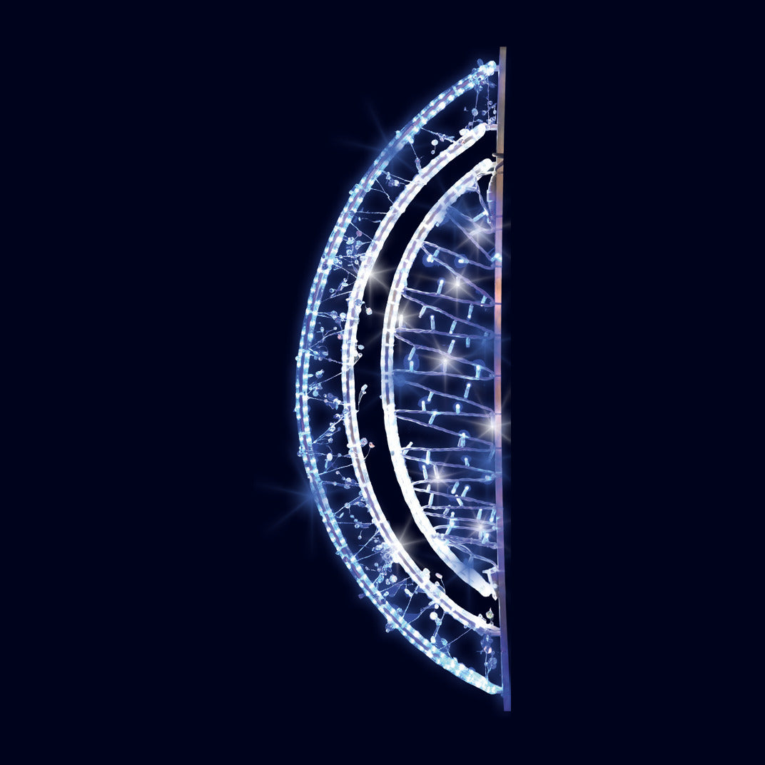 Arceaux, décor lumineux pour candélabre (Lumifête) Image principale du produit
