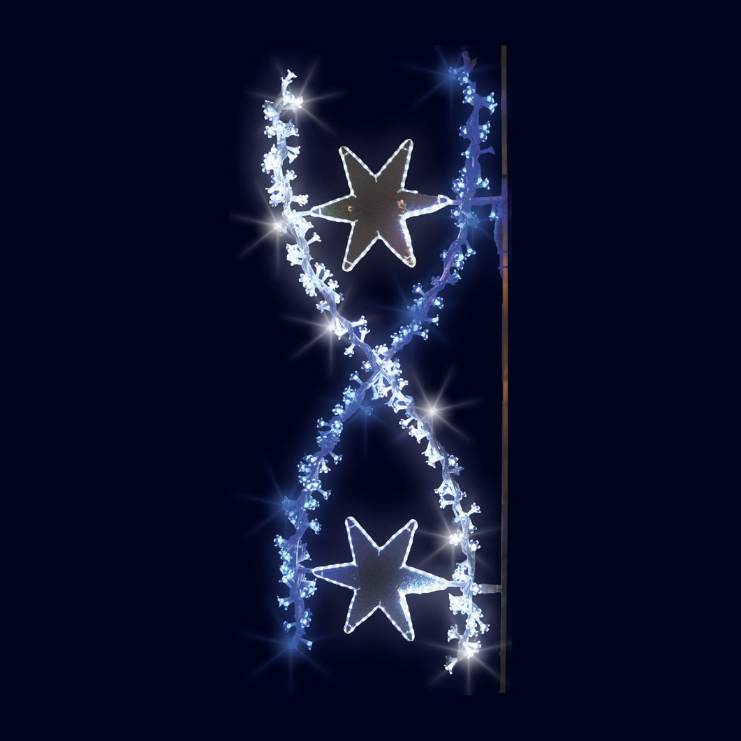 Étoilosome, décor lumineux pour candélabre (Lumifête) Image principale du produit