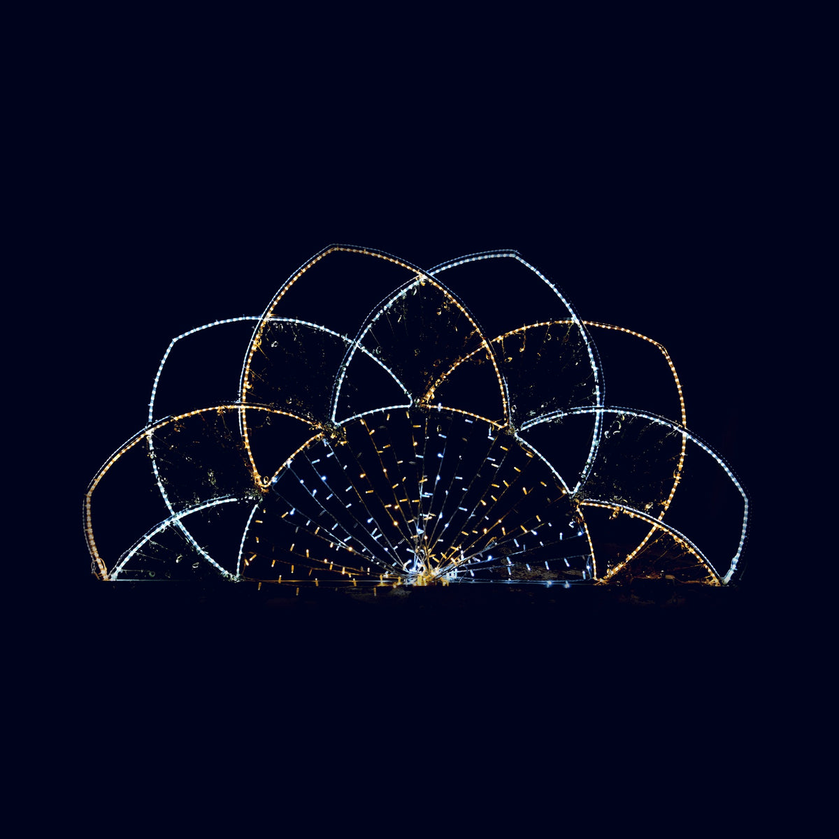 Lotus, décor lumineux 3D à poser (Lumifête) Image principale du produit