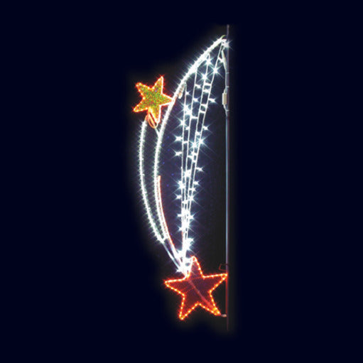 Envie d’étoiles, décor lumineux pour candélabre (Lumifête) Image principale du produit