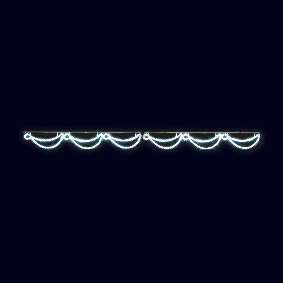 Frise guirlande, frise lumineuse au mètre (Lumifête)