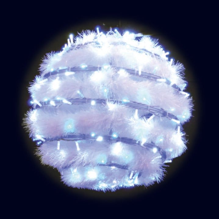 Boule de neige, boule lumineuse à suspendre (Lumifête) Image principale du produit