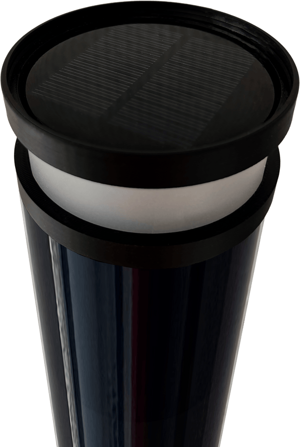 Balise solaire Lumy Flash Ø90 — vue détourée
