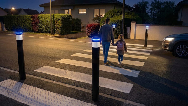 Lumy Flash — renforcement de passage piéton, LED bleue