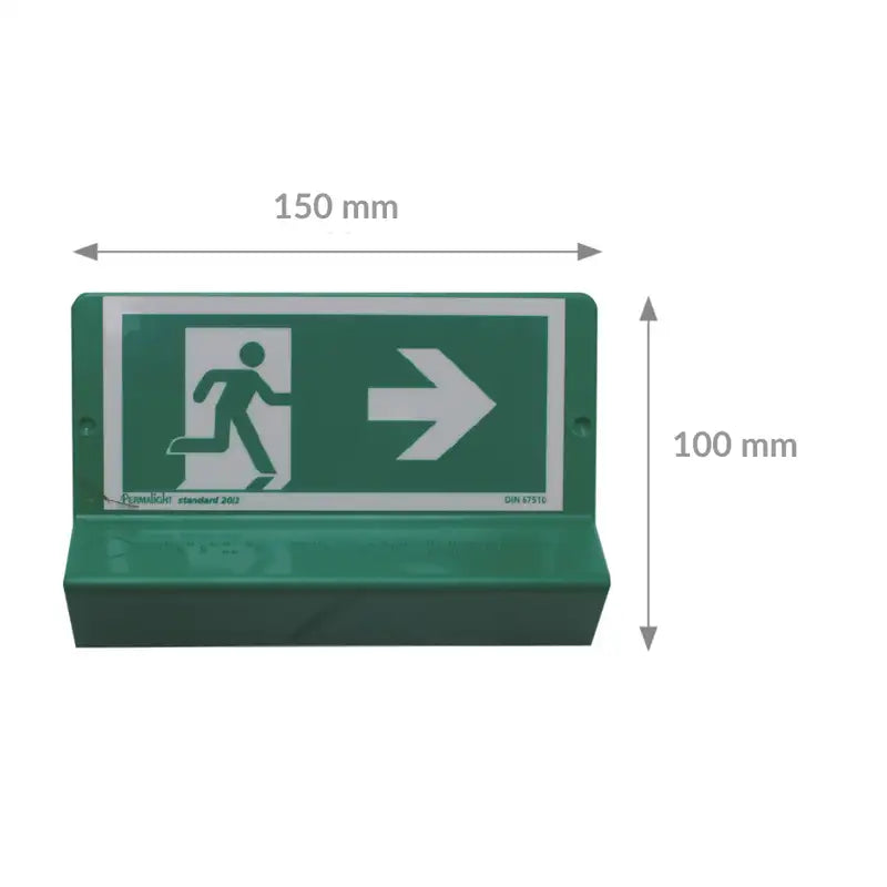 Schéma de la plaque braille 150 × 100 mm
