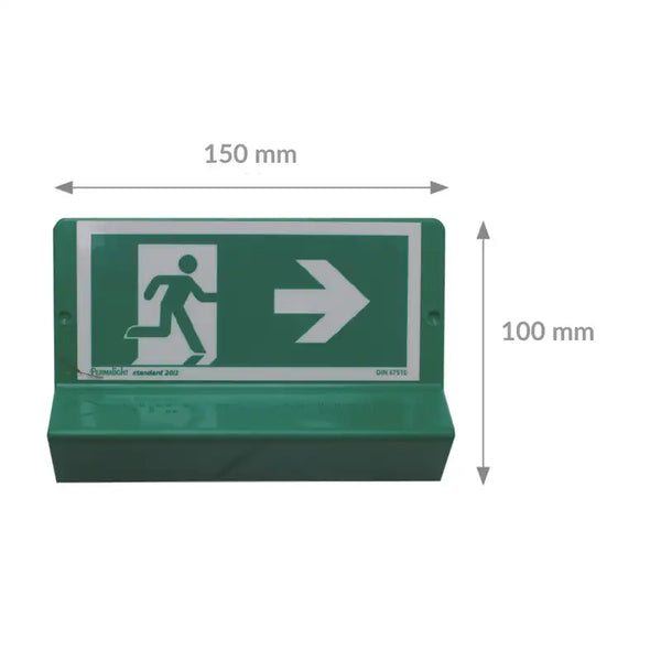 Schéma de la plaque braille 150 × 100 mm
