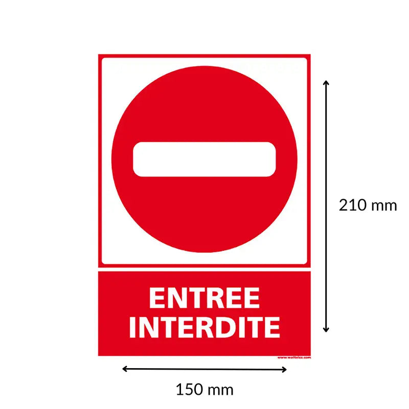 Schéma coté de la plaque 210 × 150 mm