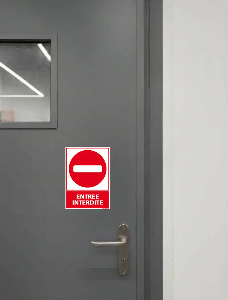 Plaque de signalisation intérieure en PVC, 210 × 150 mm Image secondaire du produit