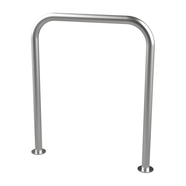 Arceau vélo Andria inox monté sur platines