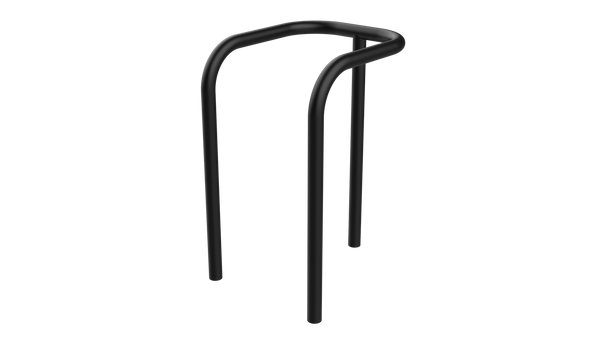 Protection de candélabre Ø 60 mm à sceller, thermolaquée RAL 9005 noir foncé