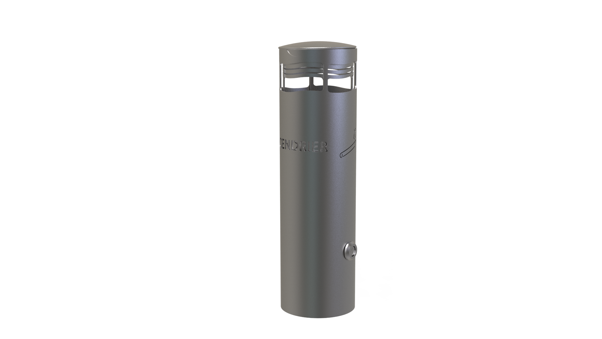 Cendrier à tête amovible inox 316L Image secondaire du produit